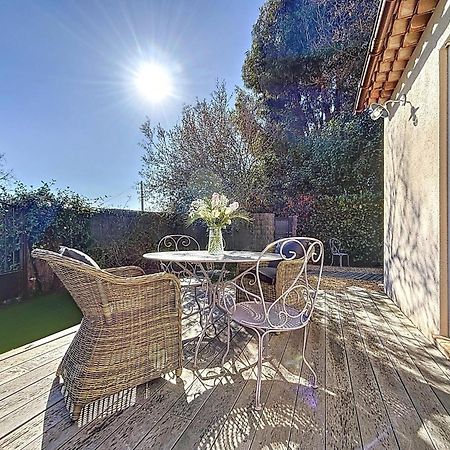 Villa "L'Emeraude - Maison D'Hotes - Jardin Et Parking Prives - Valbonne Exteriör bild