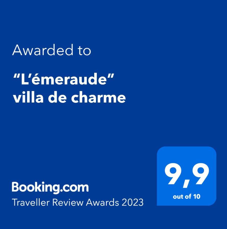 Villa "L'Emeraude - Maison D'Hotes - Jardin Et Parking Prives - Valbonne Exteriör bild